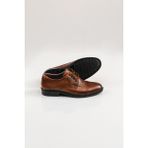 Svm Shoes Erkek Deri Kahverengi Kundura/bağcıklı Kahverengi Şık Erkek Kundura/takım Elbise Ayakkabısı