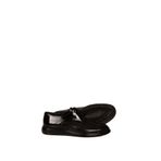 SVMSHOES%100 Deri Parlak Siyah Klasik Ayakkabı, Bağcıklı Siyah Şık Erkek Kundura, Ortopedik Tabanlı Ayakkabı Siyah-42