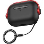 Svoria Store Apple Airpods 3 (3.nesil) Cool Kılıf - Siyah-Kırmızı