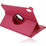 Svoria Store Apple Ipad Mini 6 Kılıf 360 Tablet Deri Kılıf - Pembe - Çok Renkli