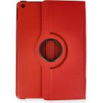 Svoria Store Apple Ipad Pro 13 (2024) Kılıf 360 Tablet Deri Kılıf - Kırmızı - Çok Renkli