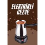 Svoria Store Çelik Kahve Makinesi Cezve 800 Watt Paslanmaz Çelik Türk Kahvesi Makinesi - Çok Renkli