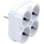 Svoria Store De-Pa 10004 Topraklı 16 Amper 250 Volt Beyaz 4’lü Çok Amaçlı Golyat Priz - Çok Renkli
