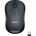 Svoria Store Logitech M221 Sessiz Siyah Kablosuz Mouse - Çok Renkli