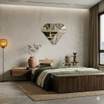 Svoria Store Mey Ithalat® 40X40 cm Elmas Formlu Kırılmaz Pleksi Ayna - Geometrik Duvar Dekoru - Renkli