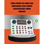 Svoria Store Mey Ithalat® Bluetooth Bağlantılı Karaoke ve Yayın Ses Kontrol Ünitesi - Renkli