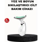 Svoria Store Mey Ithalat® Ems Mikro Akım Yüz ve Boyun Sıkılaştırıcı Cihaz 7000 Vpm Titreşim Isı Terap - Renkli