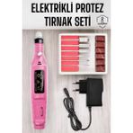 Svoria Store Nasır Temizleyici Manikür Pedikür Seti Elektrikli USB Girişli - Çok Renkli