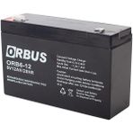Svoria Store Orbus 6 Volt 12 Amper Kuru Akü Orb6-12 (150X50X94 Mm)
