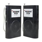 Svoria Store Roxy Rxy-Turbo Cep Tipi Mini Analog Fm Radyo - Çok Renkli