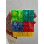 Svoria Store SH59838 Magnet Küp Yapı Blok Seti 64 Parça - Çok Renkli
