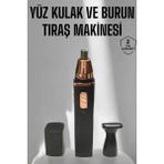 Svoria Store Tıraş Makinesi Kulak Burun ve Yüz Temizleyici Şarjlı Mini - Renkli