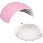 Svoria Store Ultraviyole Işıklı 15 Ledli 45W Oje Kurutucu Makine Pembe - Çok Renkli