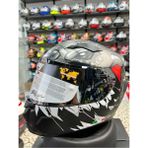 Sw 820 Dakar Mat Monster Full Face Motosiklet Kaskı - XL - Siyah