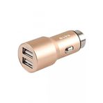 SW-C7 5V 3.1A Çift Usb Gold Araç Şarj Cihazı