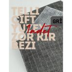 Swab (1 Adet Gri ) Zor Kir Halı Koltuk Duşakabin Telli Ovma Temizlik Bezi 40*40
