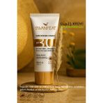 Swanfeat Güneş Koruyucu Kremi Spf 30 Yaşlanma ve Leke Karşıtı Hyalüronik Asit İçeren Renksiz Yağsız 50ml