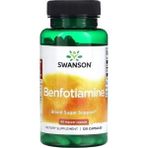 Swanson Benfotiamine Blood Sugar Support 80 Mg 120 Caps - Aromasız