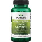 Swanson Premium Adaptogenic Herbal Complex With Rhodiola & Ginseng 60 Capsul Usa Version