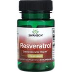 Swanson Resveratrol, 5 mg 60 Kapsül Usa Menşei - Aromasız