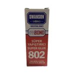 Swanson Works 802 Süper Yapıştırıcı 20 gr 2 Adet - Şeffaf