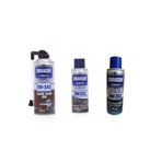 SWANSON WORKS Lastik Tamir Köpüğü Kiti + Oto Parfümü + Torpido Temizleyici Parlatıcı Sprey Üçlü Set 400 ML 143-201-202