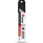 Swar 18mm Maket Bıçağı Yedeği 10 Adet - Ultra Keskin Paslanmaz Çelik Maket Bıçağı Ucu - Profesyonel Kutu Açma, Maket ve El İşleri İçin Yedek Bıçak Seti (18mm x 0.5mm)