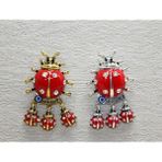 Swaroski Uğur Böceği Magnet ALK3856 - Lisinya - 001-Renkli