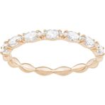 Swarovski 5366573 50 Vittore Marquise Beyaz Pembe Altın Rengi Kaplama Yüzük