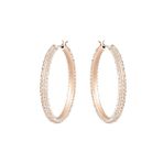 Swarovski 5383938 Stone Hoop Silk Ros Swarovski Küpe