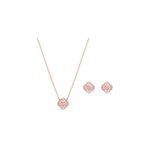 Swarovski 5516488 Sparkling Dc Clover Czmo-Ros Swarovski Takı Seti