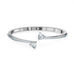 Swarovski 5518814 Attract Soul Bangle Heart Czwh Cry Rhs M Swarovski Bileklik