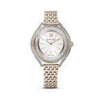 Swarovski 5519456 Crystalline Aura Mb Metal Beyaz Pembe Altın Rengi Kaplama Saat