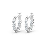 Swarovski 5562126 Vıttore-Pe Mını Hoop Czwh-Rhs Swarovski Küpe