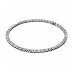 Swarovski 5599153 Millenia All Around Square Cut Beyaz Rodyum Kaplama Kolye