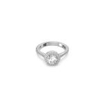 Swarovski 5636267 55 Constella Round Pave Beyaz Rodyum Kaplama Yüzük
