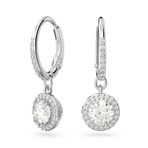 Swarovski 5636270 Constella Drop Pave Beyaz Rodyum Kaplama Küpe