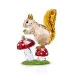 Swarovski 5684343 Idyllia Squırrel And Mushrooms Biblo