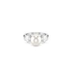 Swarovski 5689628 Matrix Ring 8 mm Pearl White-Rhs 58 Yüzük