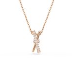 Swarovski 5689788 Hyperbola Pend 2 Band White-Ros Kolye