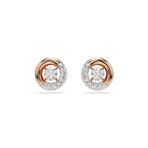 Swarovski 5692258 Dextera Pe Stud Cry-Ros Küpe