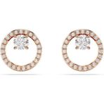 Swarovski 5692263 Constella Pe Stud Cz White-Ros Küpe