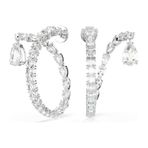 Swarovski 5692524 Matrix Pe Hoop Cry-Rhs Küpe