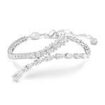Swarovski 5693154 Matrix Bracelet White-Rhs M Bilezik