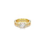 Swarovski 5693510 Stilla Ring Double Whi-Gos 58 Yüzük