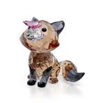 Swarovski 5701250 Idyllıa Fox and Butterfly Ev Dekorasyonu