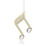 Swarovski 5701279 Holiday Magic Ornament Double Music Note Ev Dekorasyonu