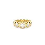 Swarovski 5705478 Imber Ring Round White-Gos 60 Yüzük