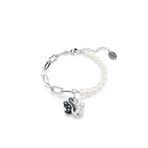 Swarovski 5705720 Swan Bracelet White-Rhs M Bilezik
