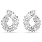 Swarovski 5705834 Matrix Pe Round White-Rhs Küpe